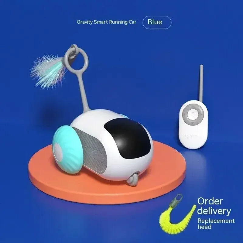 Interactive Pet Toy Car: Smart Moving Ball for Cats and Small Dogs