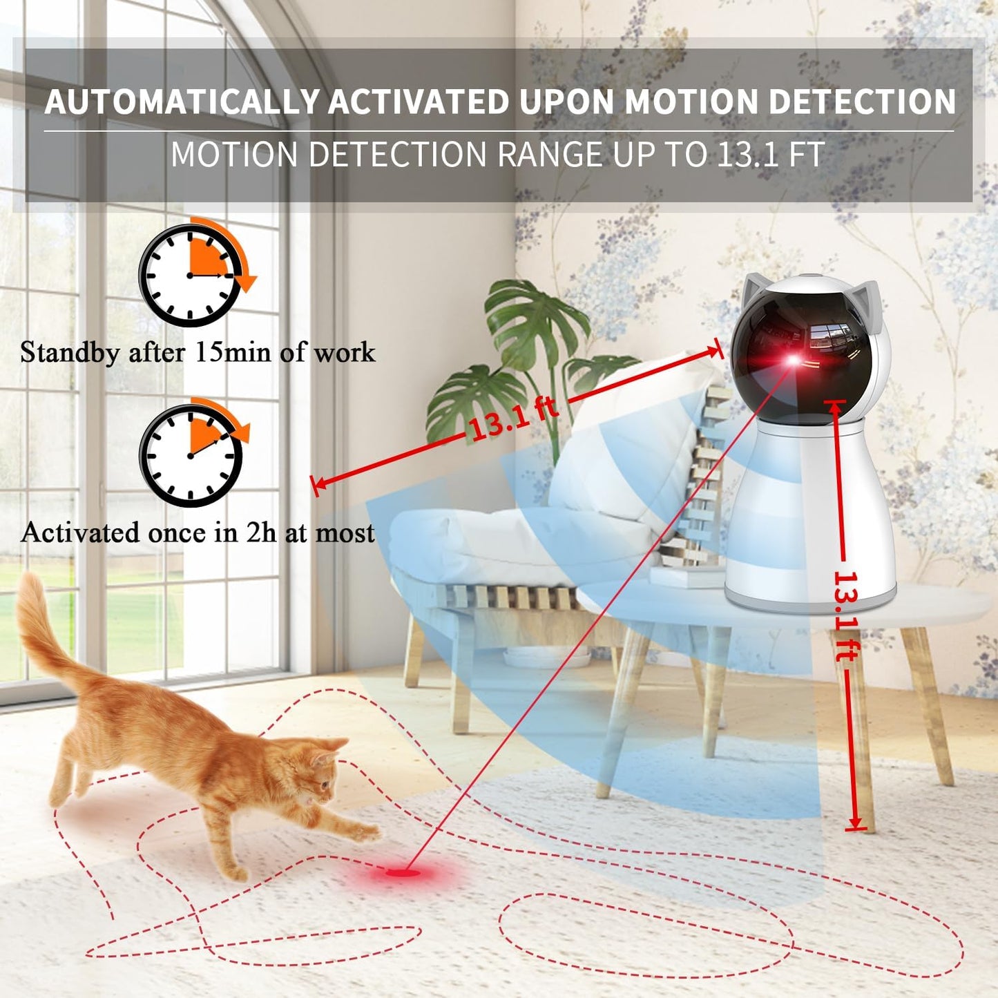 Ultimate Laser Tag for Cats: The Perfect Random, Rechargeable Interactive Toy