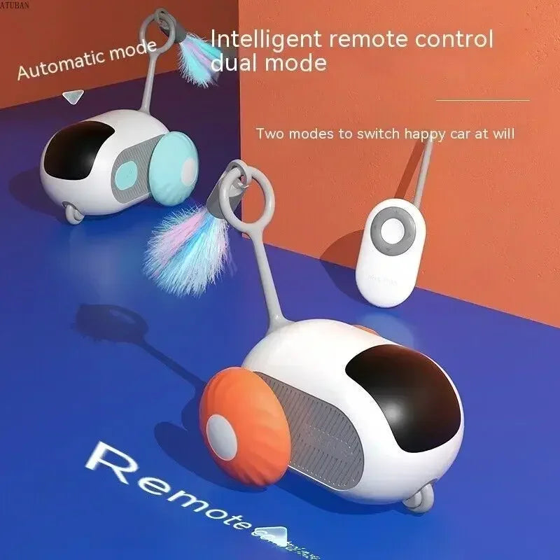 Interactive Pet Toy Car: Smart Moving Ball for Cats and Small Dogs